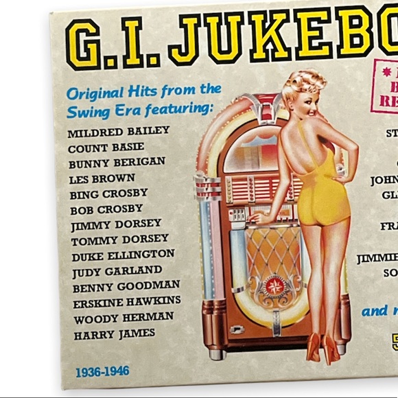 G.I. Jukebox Original Hits From Swing Era 5 CD Set 1936-1946 Released 1993 EUC - Picture 8 of 8